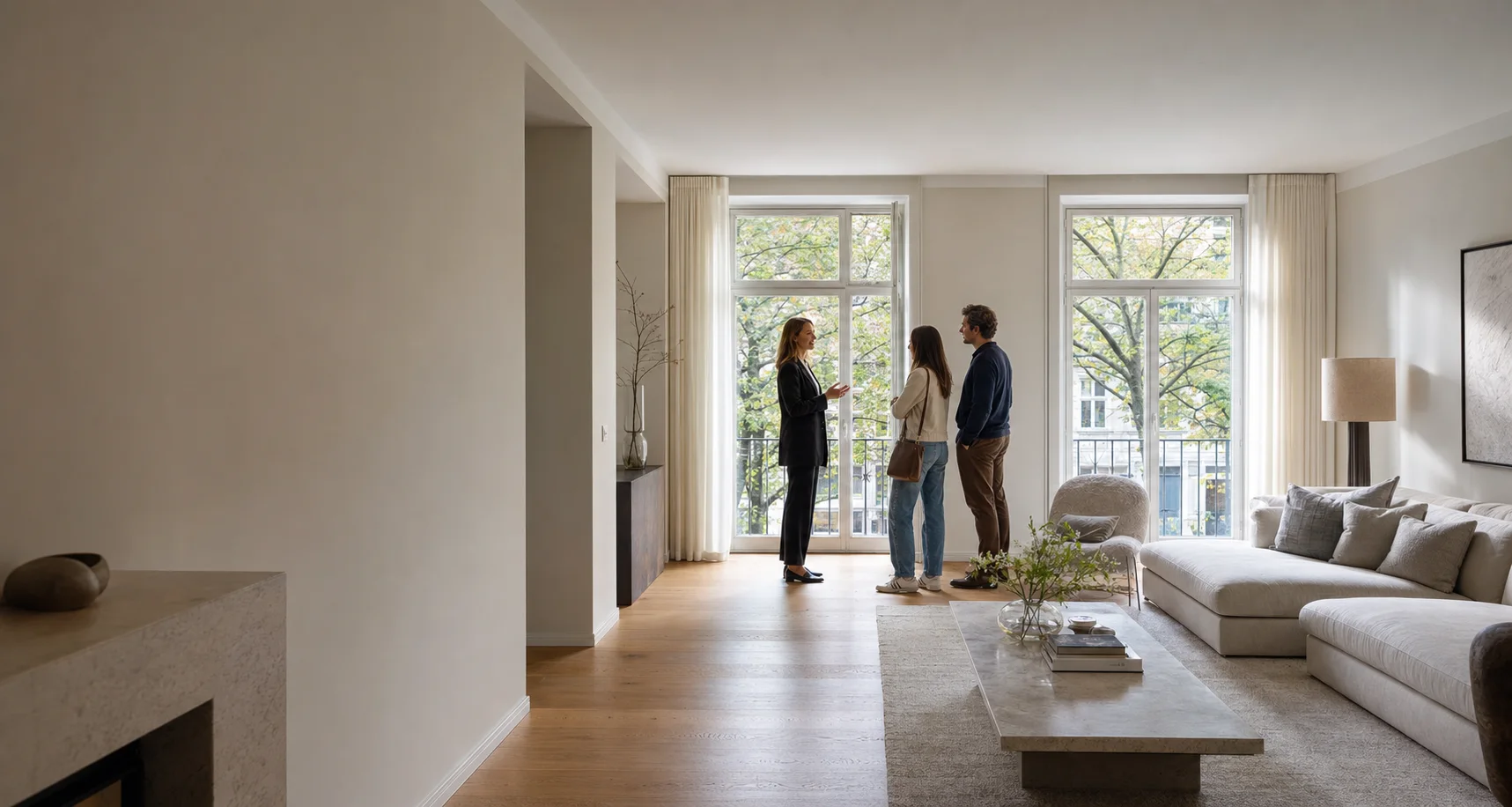 Vorschau einer persönlichen Immobilienmakler-Website
